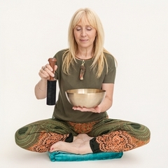 Sound healing session